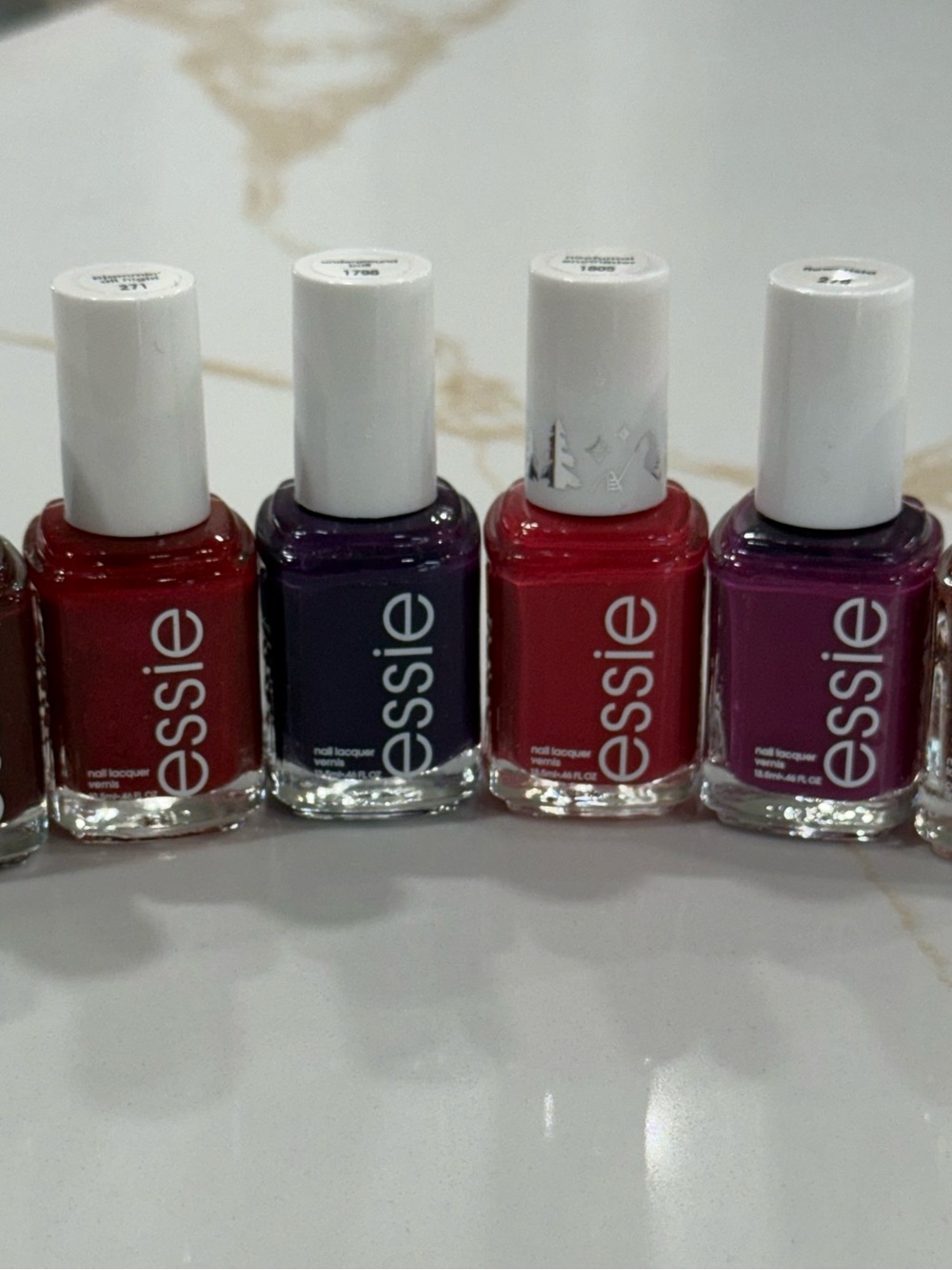 Essie Nail Lacquer Multi-Pack in Red and Purple Shades